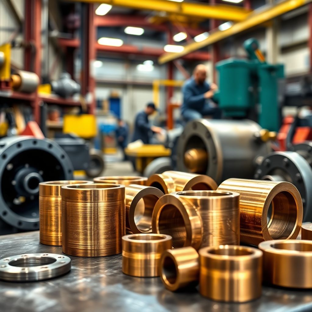Fabricacion de Bujes de Bronce