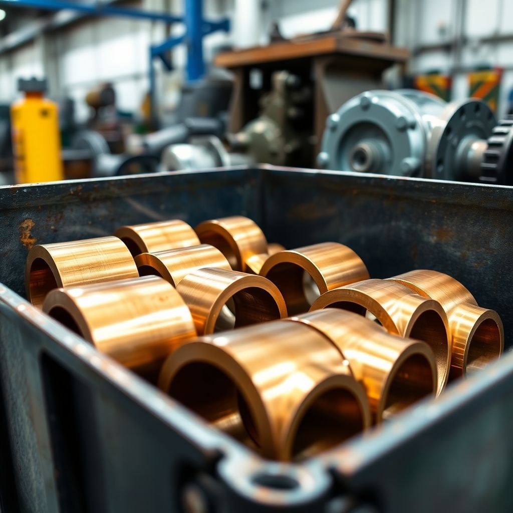 Fabricacion de Bujes de Bronce