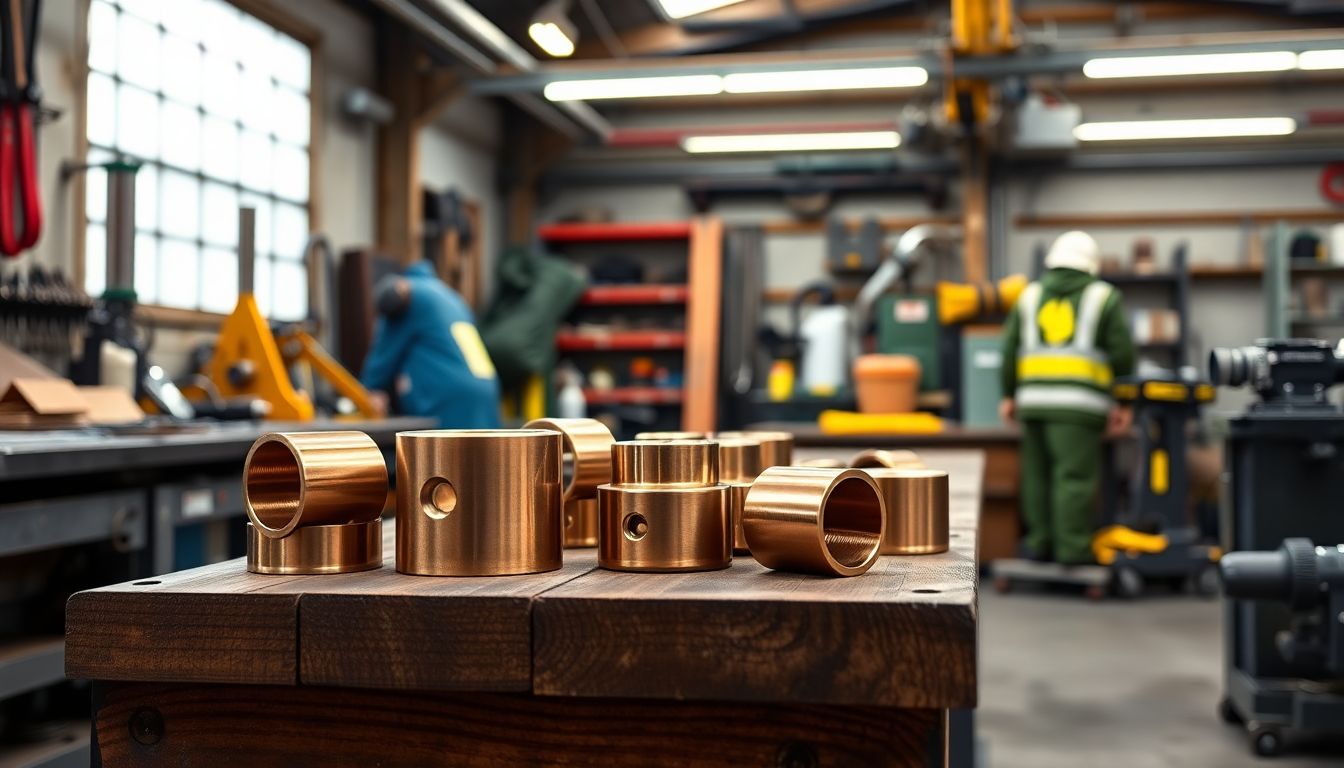 Fabricacion de Bujes de Bronce